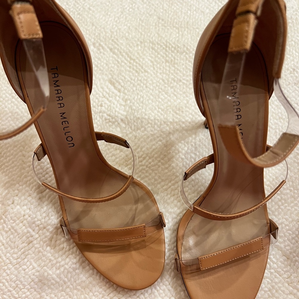 Tamara Mellon frontline high heel strappy